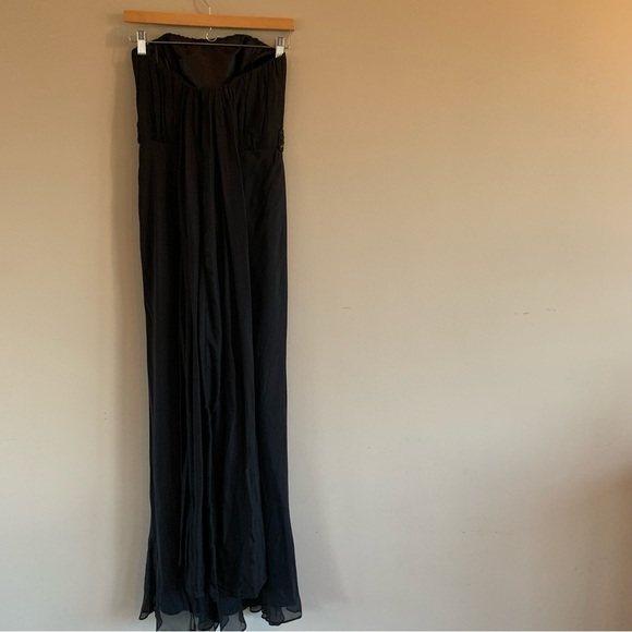 A.B.S. Collection by Allen Schwartz | Black Silk Evening Gown - Picture 12 of 16